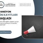 Pansiyon Ön Kayıtları Başladı